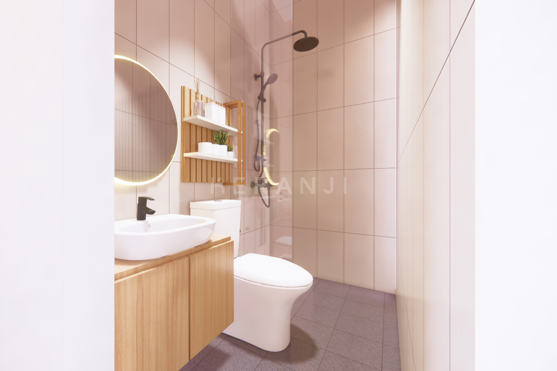 Metland Cibitung Tipe 51 Bathroom